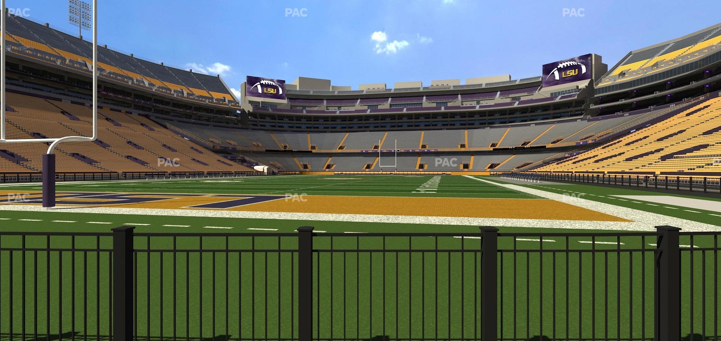 Seating view for Tiger Stadium Section Box 24