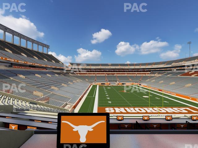 Seating view for Darrell K Royal - Texas Memorial Stadium Section 40 B