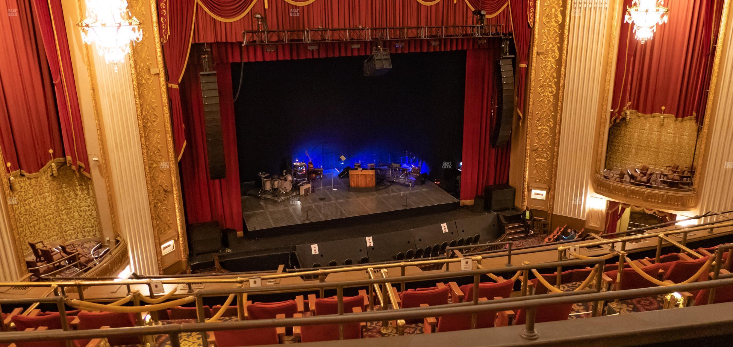 Seating view for Orpheum Theatre - Memphis Section Balcony Left Center