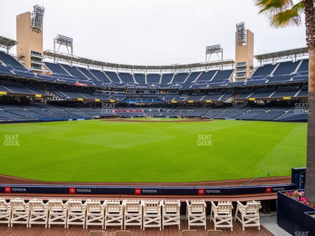 Seating view for Petco Park Section Craft Pier