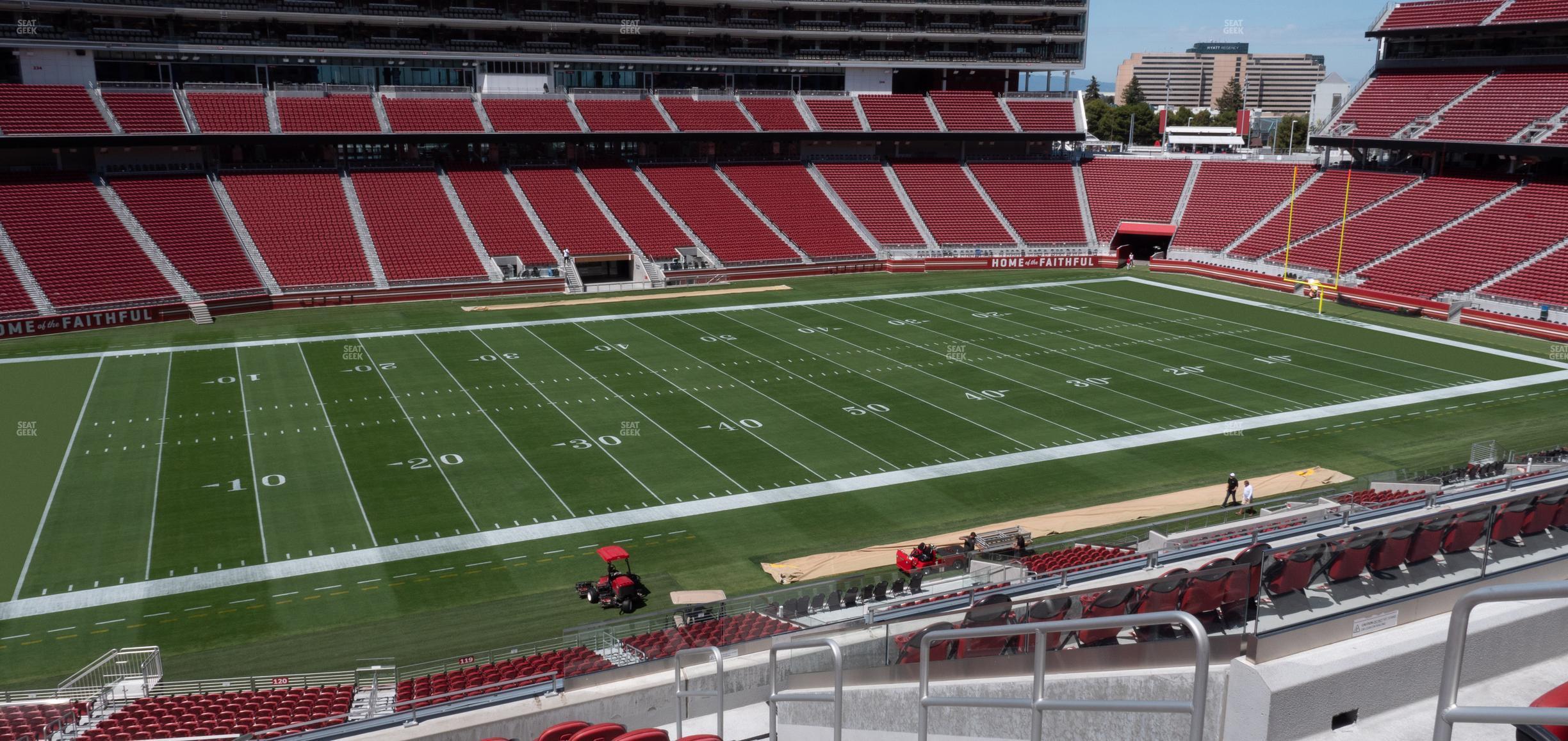 Seating view for Levi's Stadium Section C 220