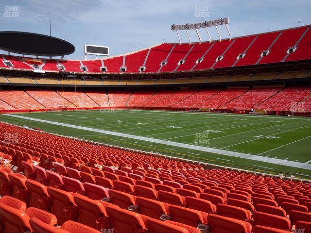 Seating view for GEHA Field at Arrowhead Stadium Section 115