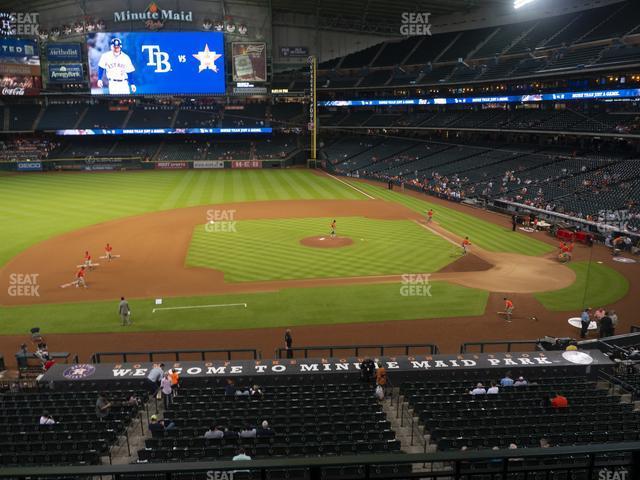 Seating view for Minute Maid Park Section 213