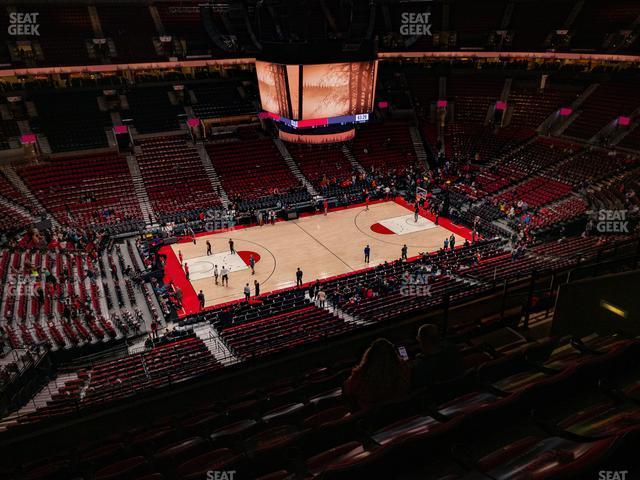 Seating view for Moda Center Section 320