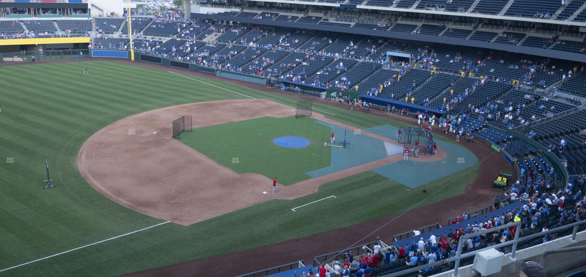 Seating view for Kauffman Stadium Section 407