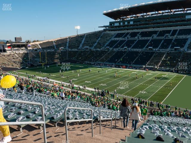 Seating view for Autzen Stadium Section Hc 6