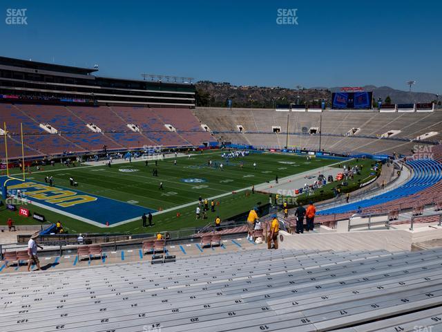 Seating view for Rose Bowl Stadium Section Upper 28