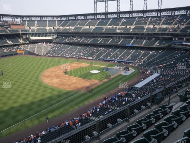 Seating view for Coors Field Section Lower 345