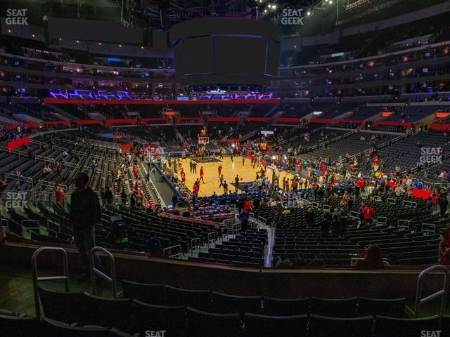 Seating view for Crypto.com Arena Section 209