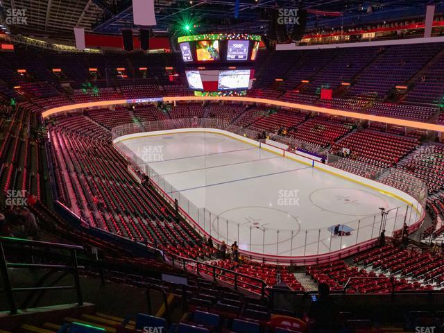 Seating view for Scotiabank Saddledome Section 203