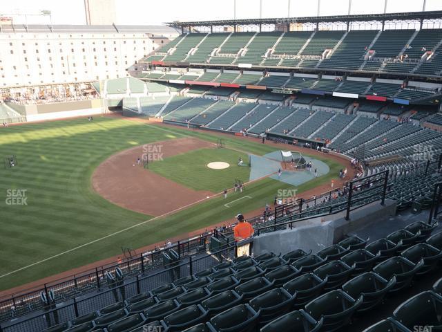 Seating view for Oriole Park at Camden Yards Section 360