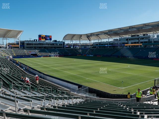 Seating view for Dignity Health Sports Park Section 126