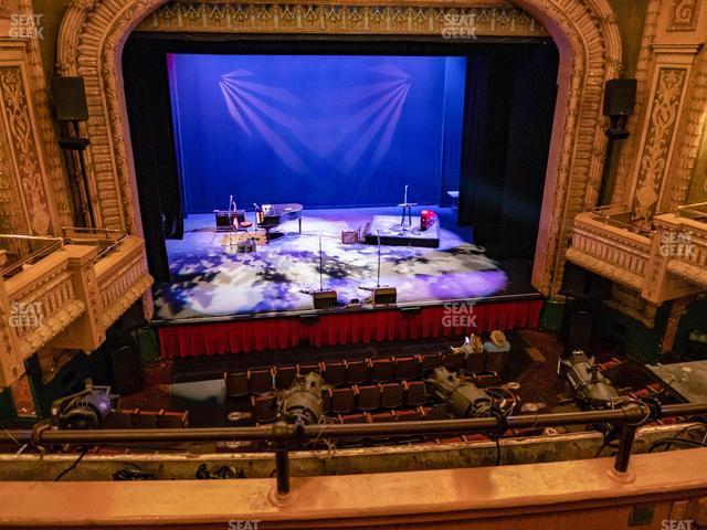 Seating view for Paramount Theatre Austin Section Mezzanine Left Center