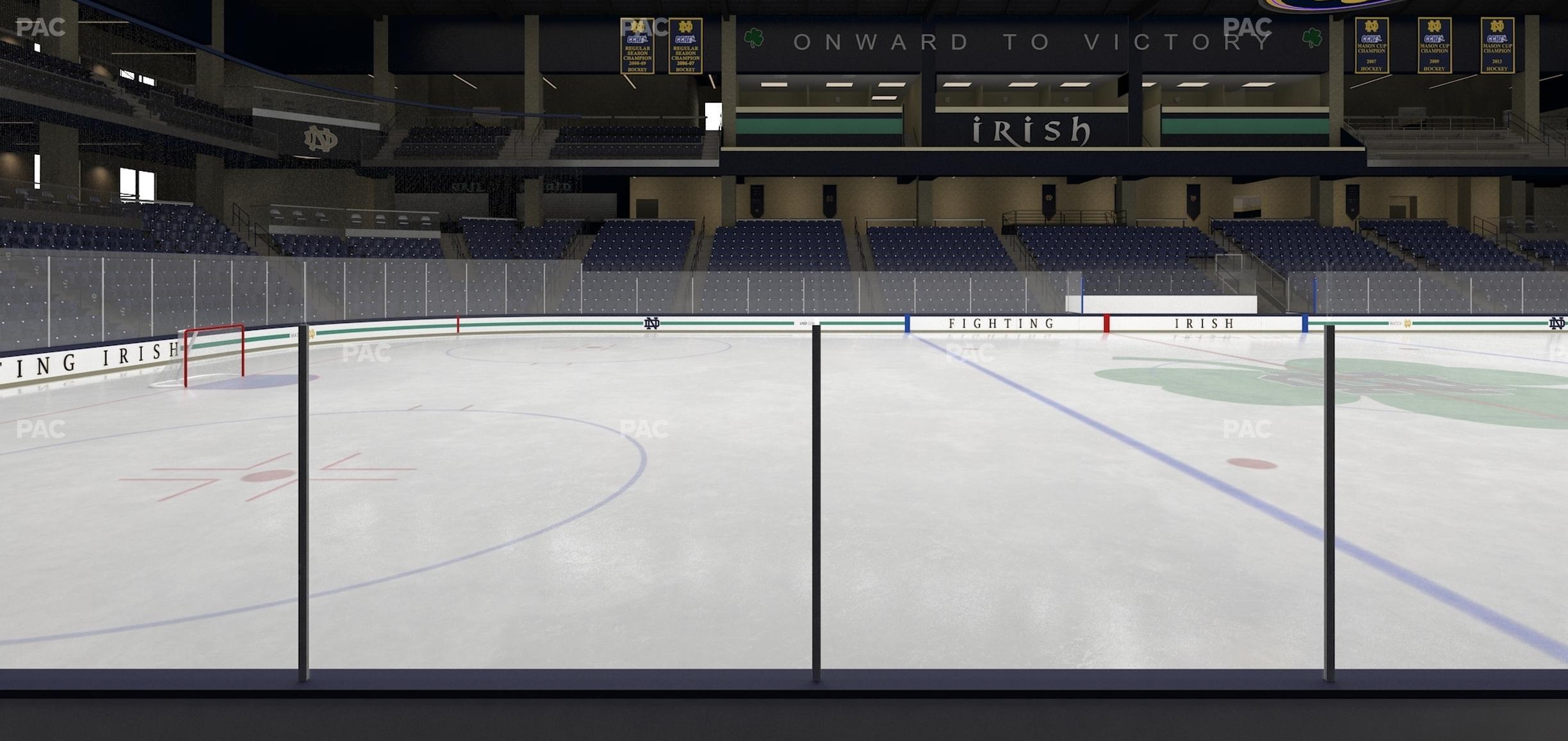 Seating view for Compton Family Ice Arena Section 19