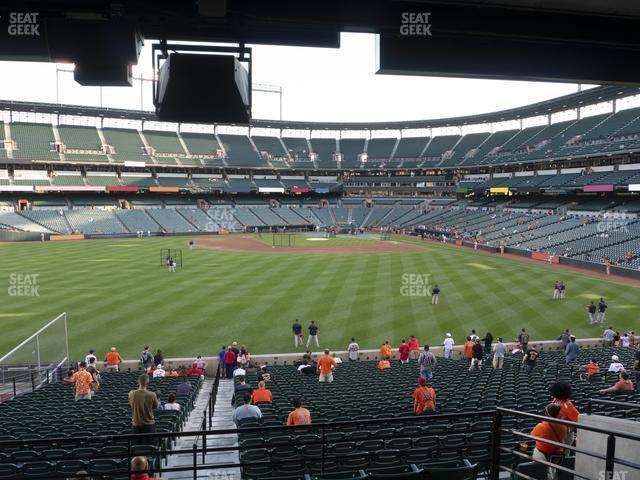 Seating view for Oriole Park at Camden Yards Section 87