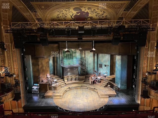 Seating view for Walter Kerr Theatre Section Mezzanine Rear Center