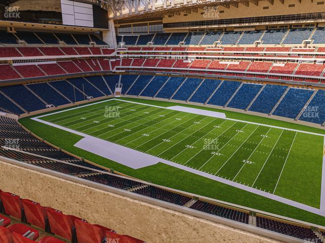 Seating view for NRG Stadium Section 530