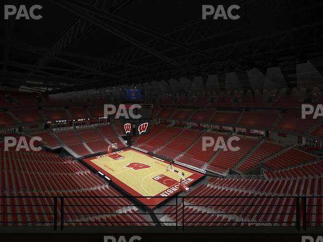 Seating view for Kohl Center Section 304