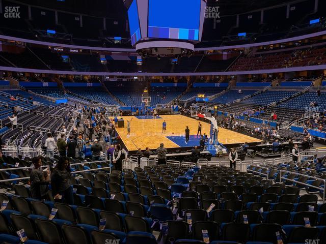 Seating view for Kia Center Section 102