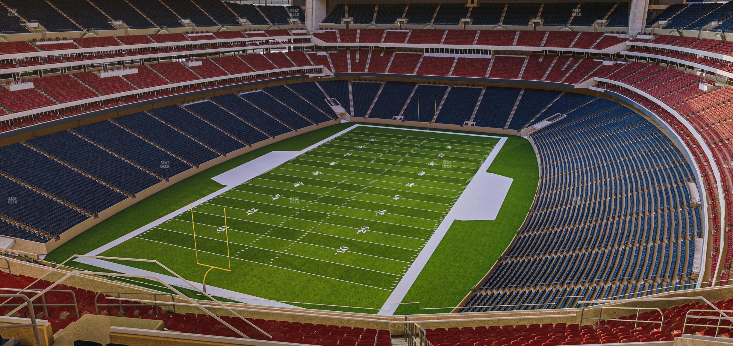 Seating view for NRG Stadium Section 618