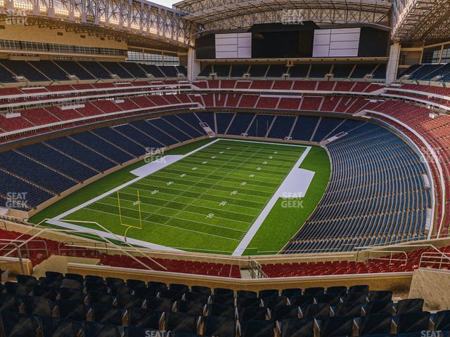 Seating view for NRG Stadium Section 618