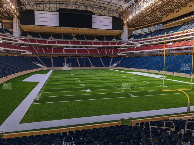 Seating view for NRG Stadium Section 118