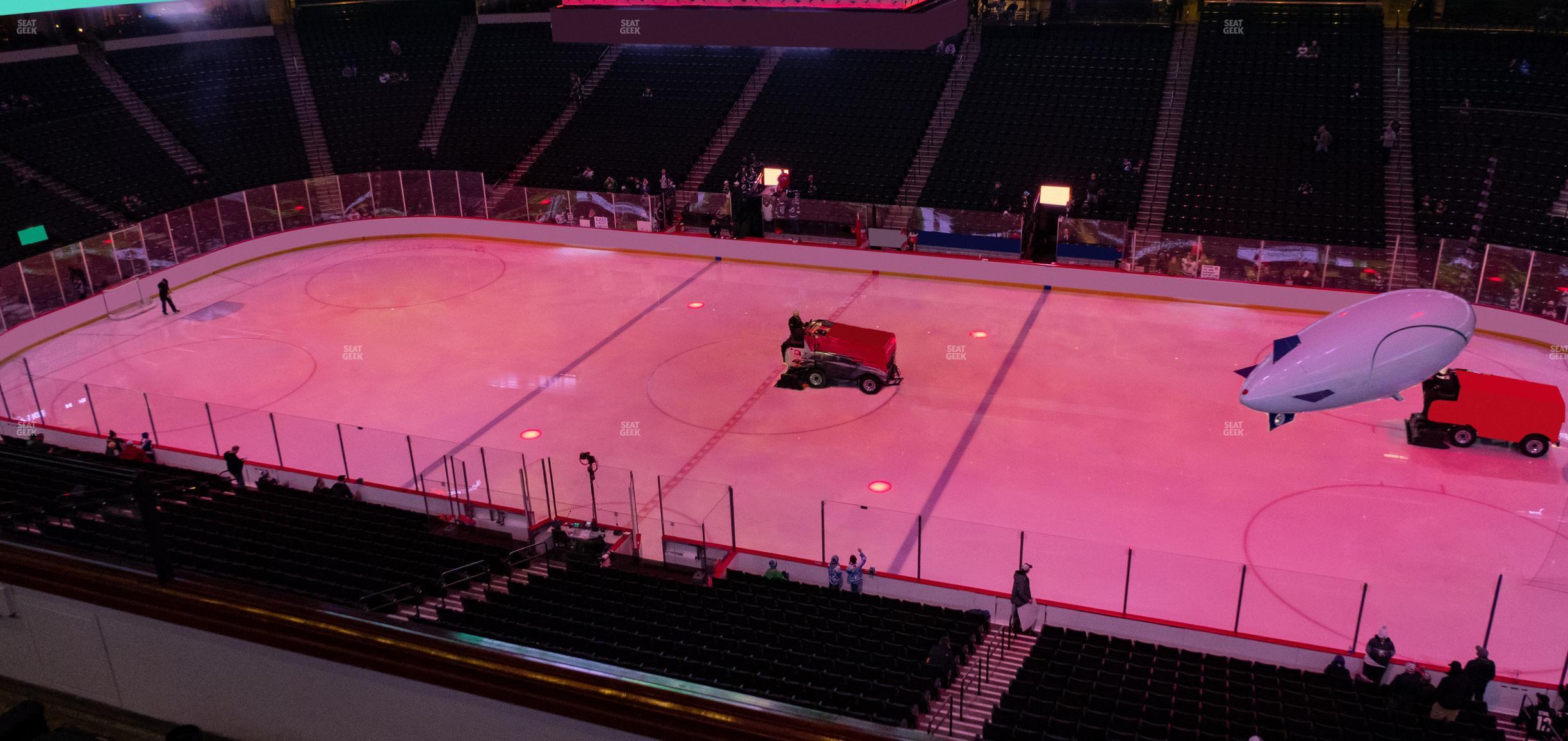 Seating view for Xcel Energy Center Section Club 4