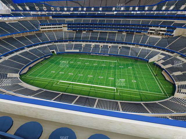 Seating view for SoFi Stadium Section 416