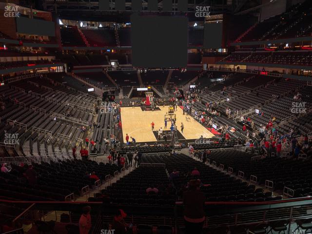 Seating view for State Farm Arena Section T 6