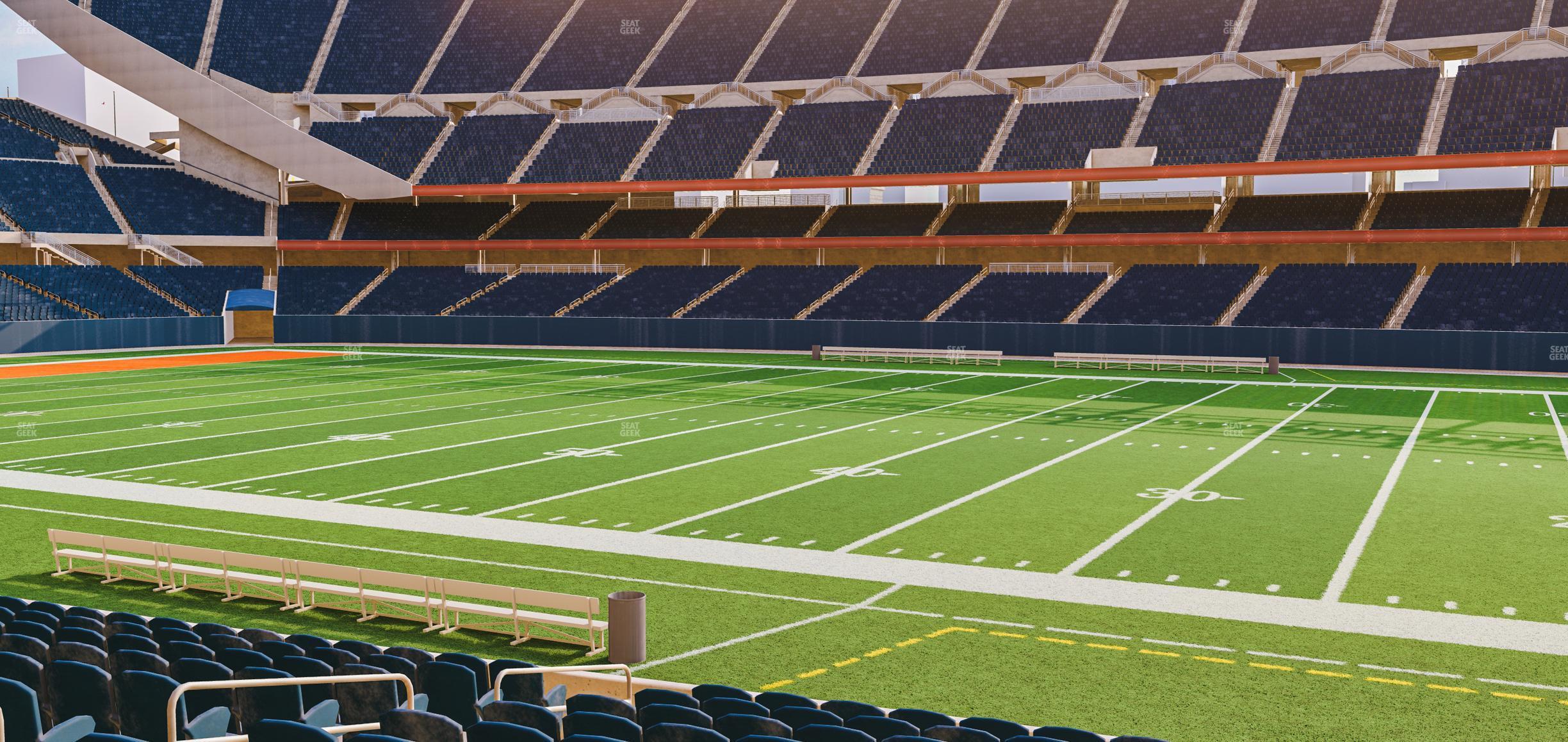 Seating view for Soldier Field Section 106