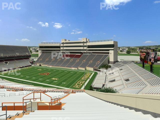 Seating view for Lane Stadium Section 226