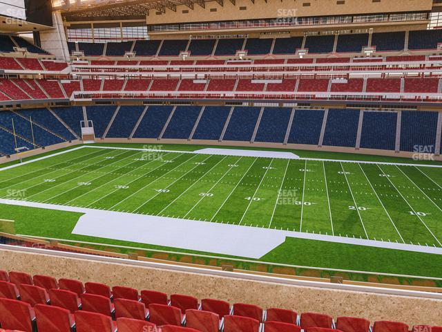 Seating view for NRG Stadium Section 308