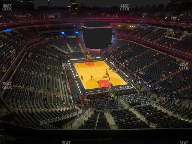 Seating view for Capital One Arena Section 424