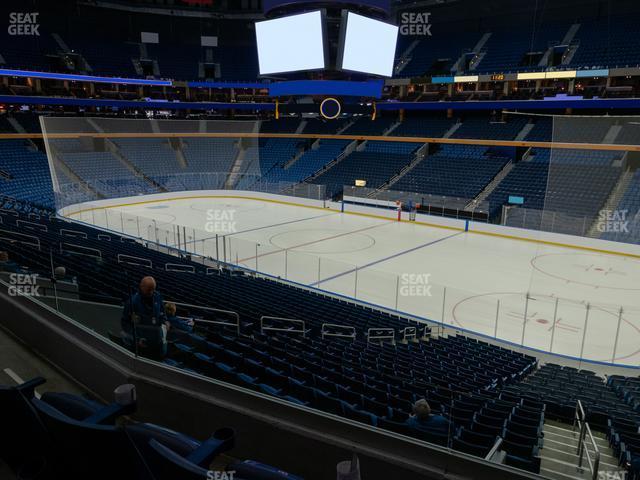 Seating view for KeyBank Center Section 215