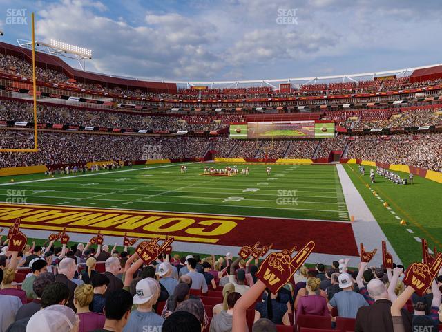 Seating view for Northwest Stadium Section 130