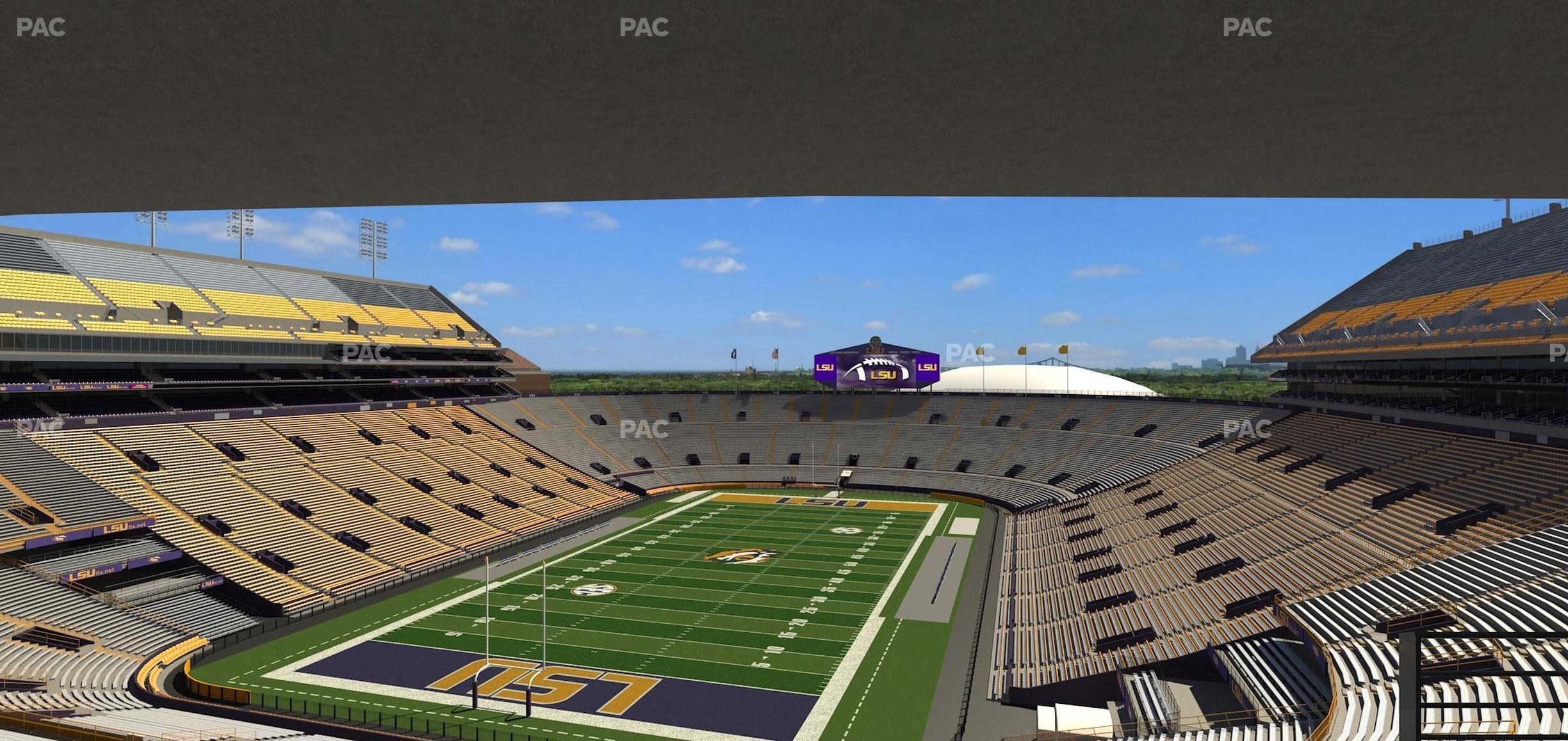 Seating view for Tiger Stadium Section Suite 244