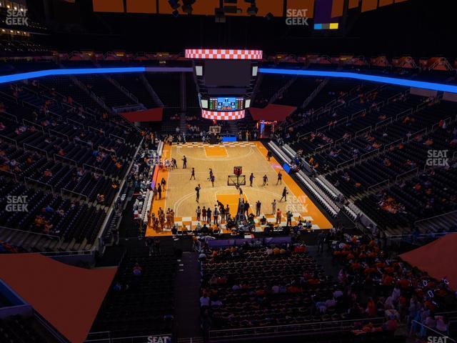 Seating view for Thompson-Boling Arena at Food City Center Section 329