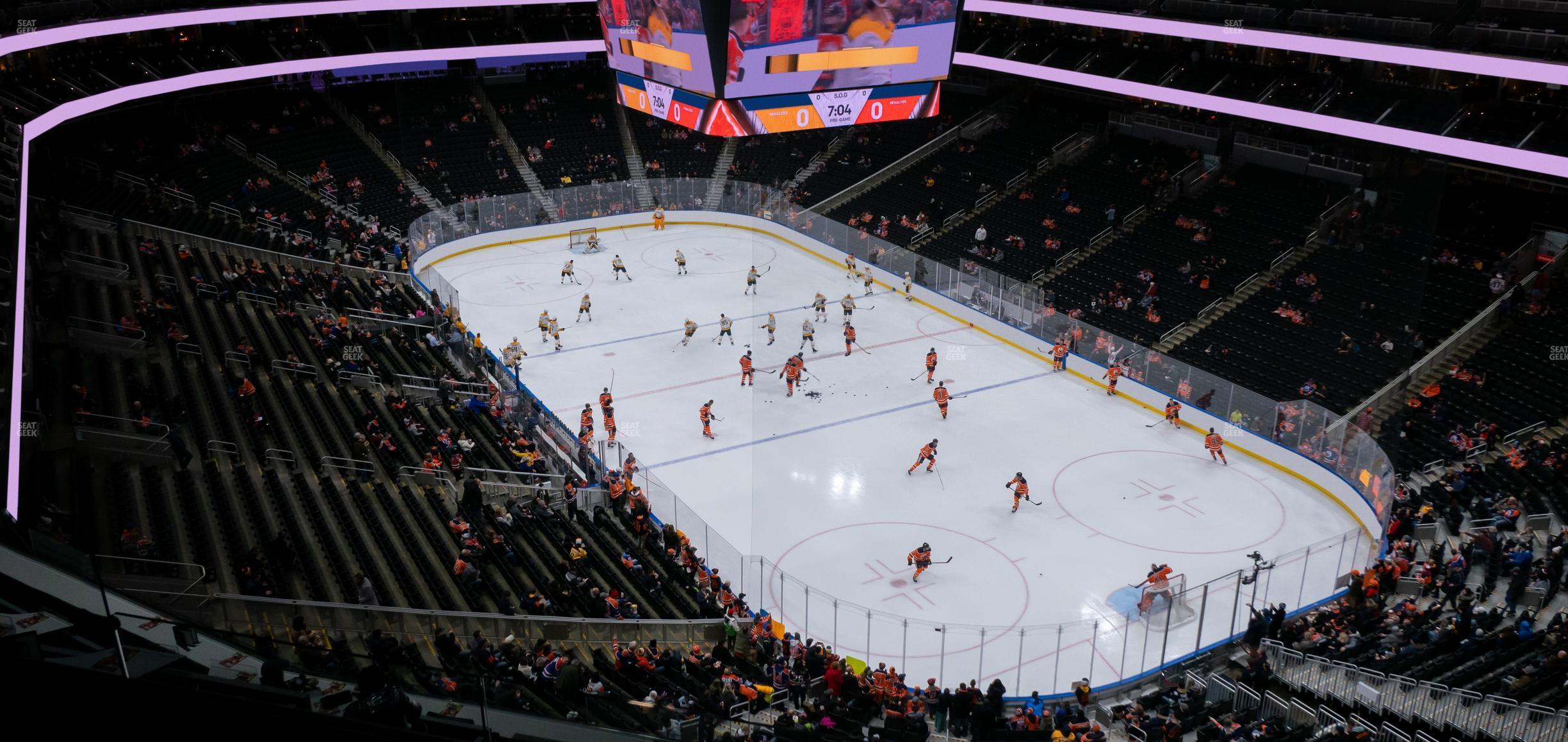 Seating view for Rogers Place Section 231