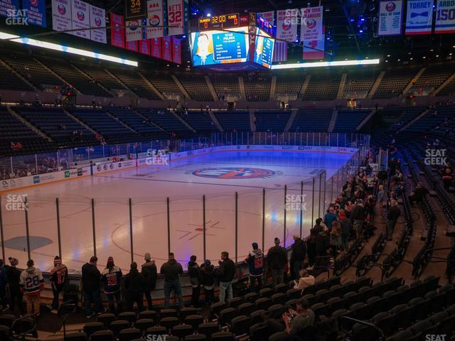 Seating view for Nassau Coliseum Section 108