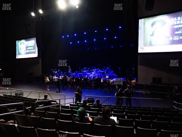 Seating view for Arizona Financial Theatre Section Main Floor 2