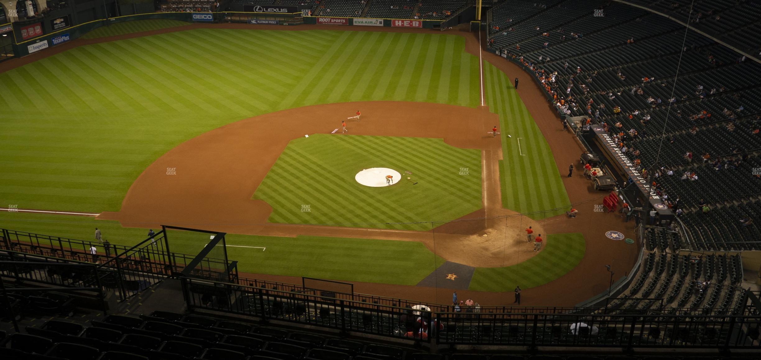 Seating view for Minute Maid Park Section 415