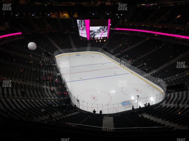 Seating view for T-Mobile Arena Section 212