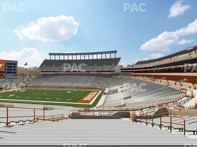 Seating view for Darrell K Royal - Texas Memorial Stadium Section 23