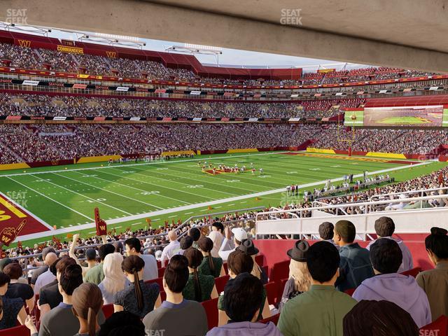 Seating view for Northwest Stadium Section 226