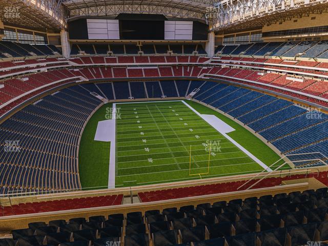 Seating view for NRG Stadium Section 623