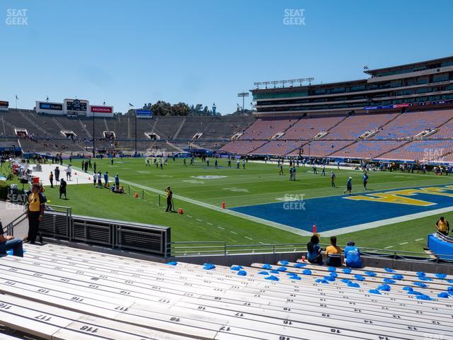 Seating view for Rose Bowl Stadium Section Lower 9