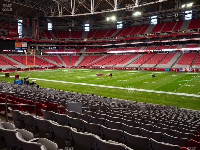 Seating view for State Farm Stadium Section 104