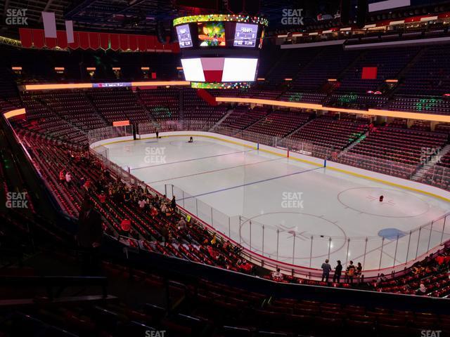 Seating view for Scotiabank Saddledome Section 216