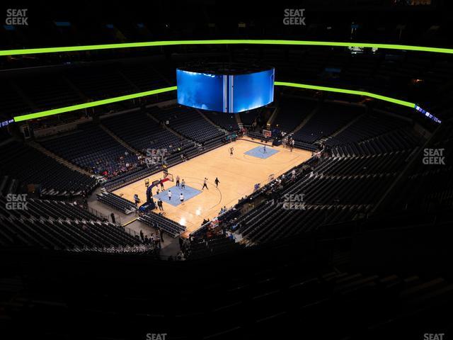 Seating view for FedExForum Section 204