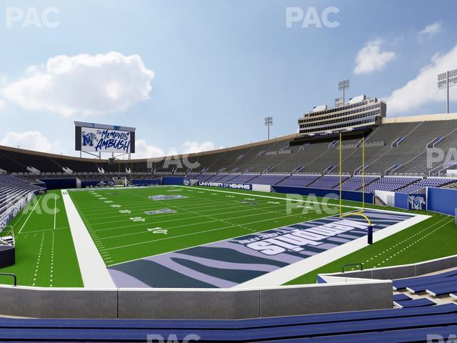 Seating view for Simmons Bank Liberty Stadium Section Box 115